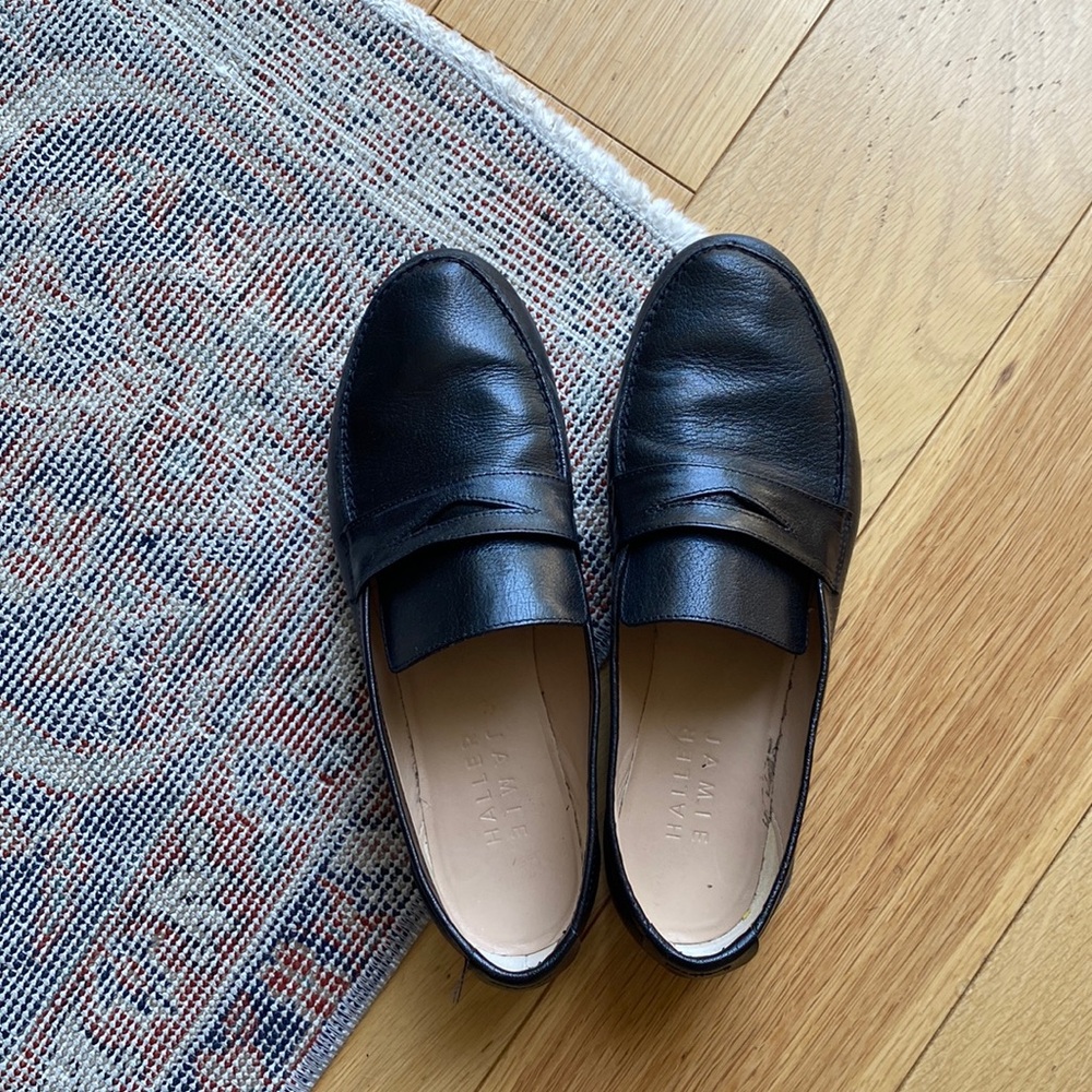 Jamie Haller Size 39 Black Loafers- fit like size 8.5